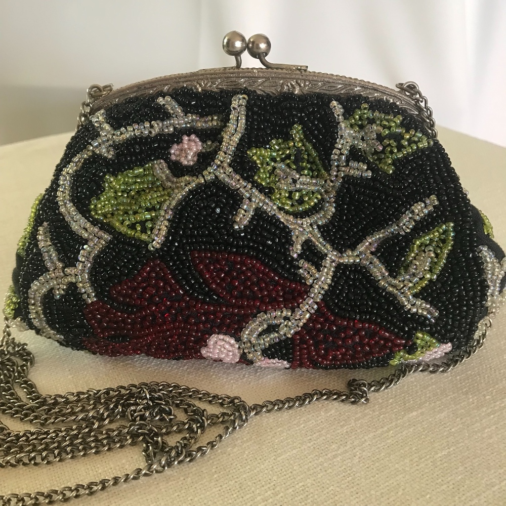 CHRISTIANA Hand Beaded Small Evening Bag